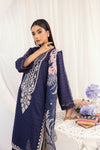 3PC HEMLINE EMBROIDERED LAWN DRESS 09