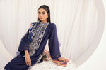3PC HEMLINE EMBROIDERED LAWN DRESS 09