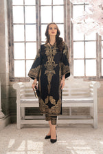 2PC LAWN DRESS BY AABPARA 07