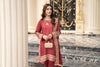 3PC LINEN READY TO WEAR DRESS BY DRESSCODE 03