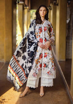ELAF CHIKANKARI LAWN MELROSE ECT-02A