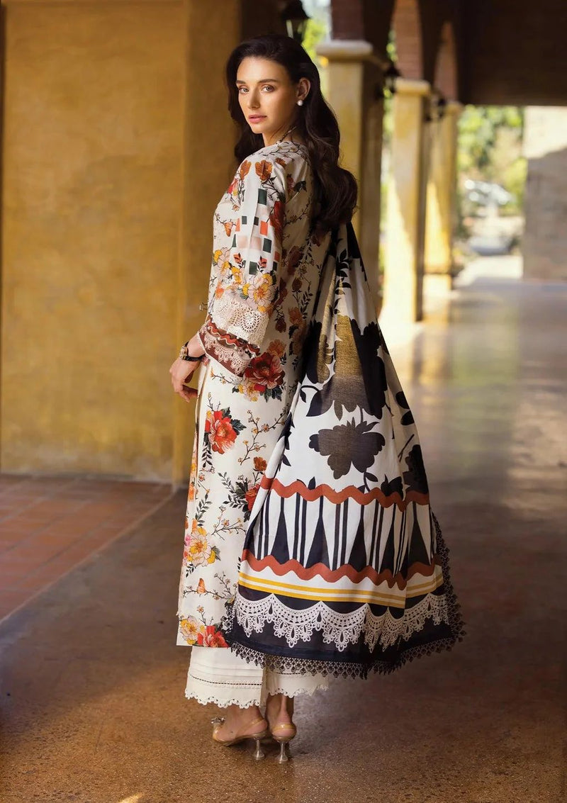 ELAF CHIKANKARI LAWN MELROSE ECT-02A