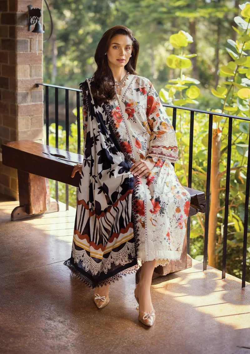ELAF CHIKANKARI LAWN MELROSE ECT-02A