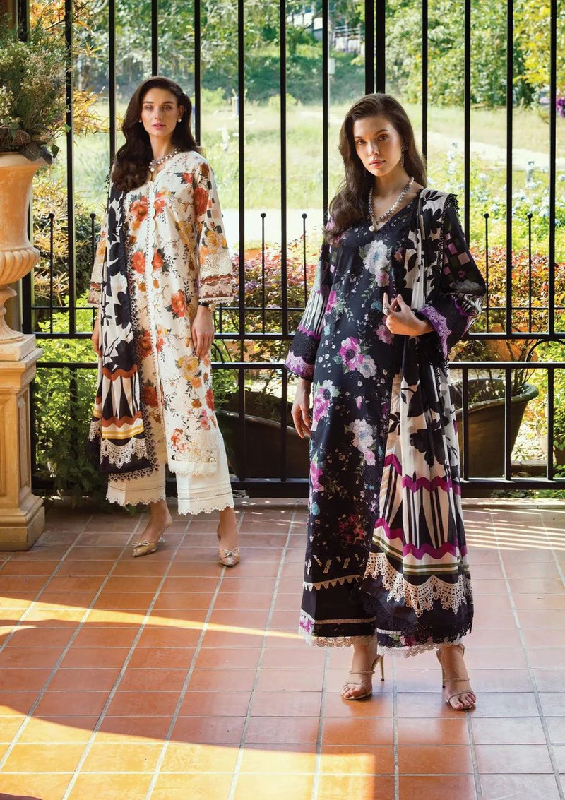 ELAF CHIKANKARI LAWN MELROSE ECT-02A