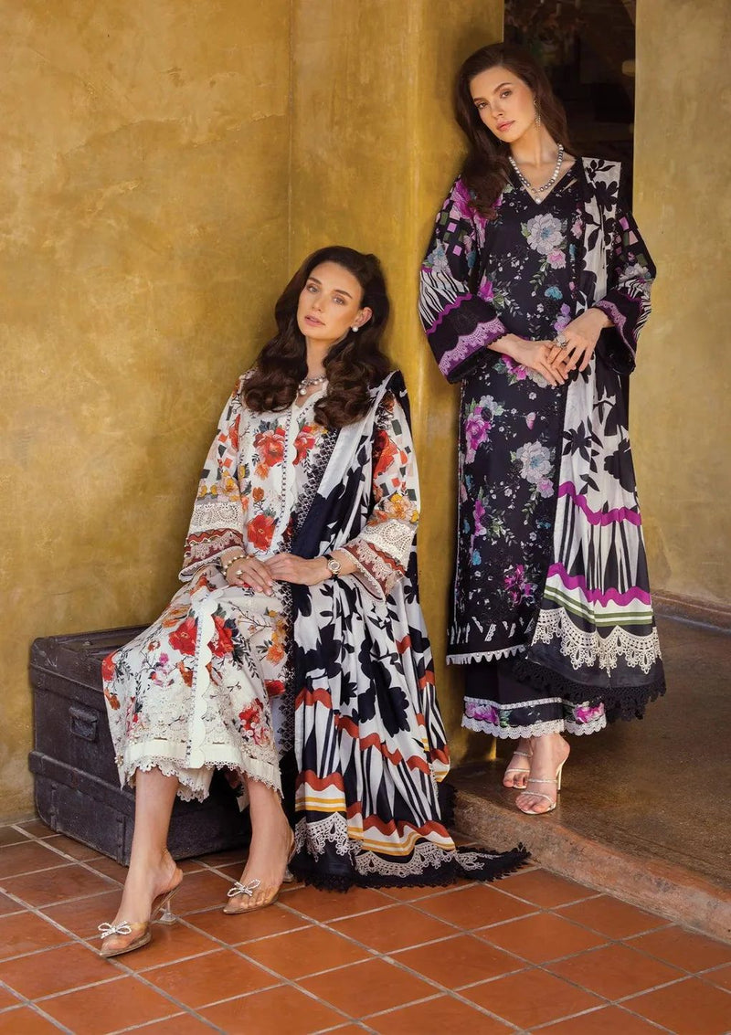 ELAF CHIKANKARI LAWN MELROSE ECT-02A