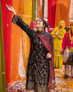 ZEENAT-E-EID JACQUARD LAWN COLLECTION BY MONA MZE4