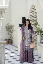 SAFFRON JACQUARD LAWN COLLECTION BY MONA SME5
