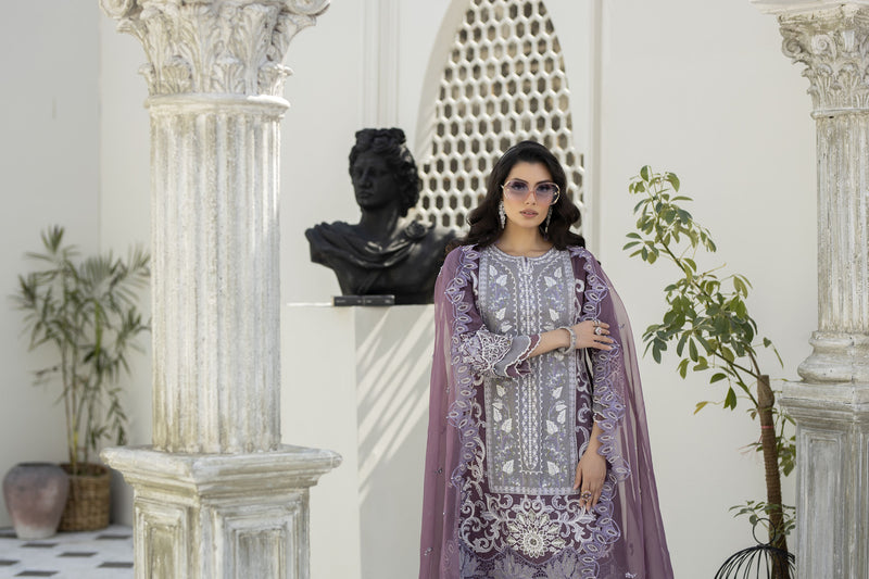 SAFFRON JACQUARD LAWN COLLECTION BY MONA SME5