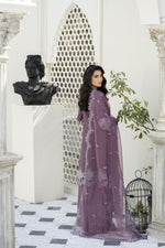 SAFFRON JACQUARD LAWN COLLECTION BY MONA SME5