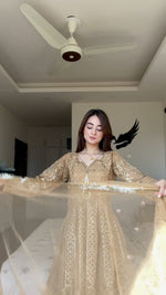 ORGANZA FORMAL HANDWORK LONG FROCK 02