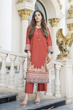 EID WHISPERS RAW SILK COLLECTON BY GUL WARUN EWS2