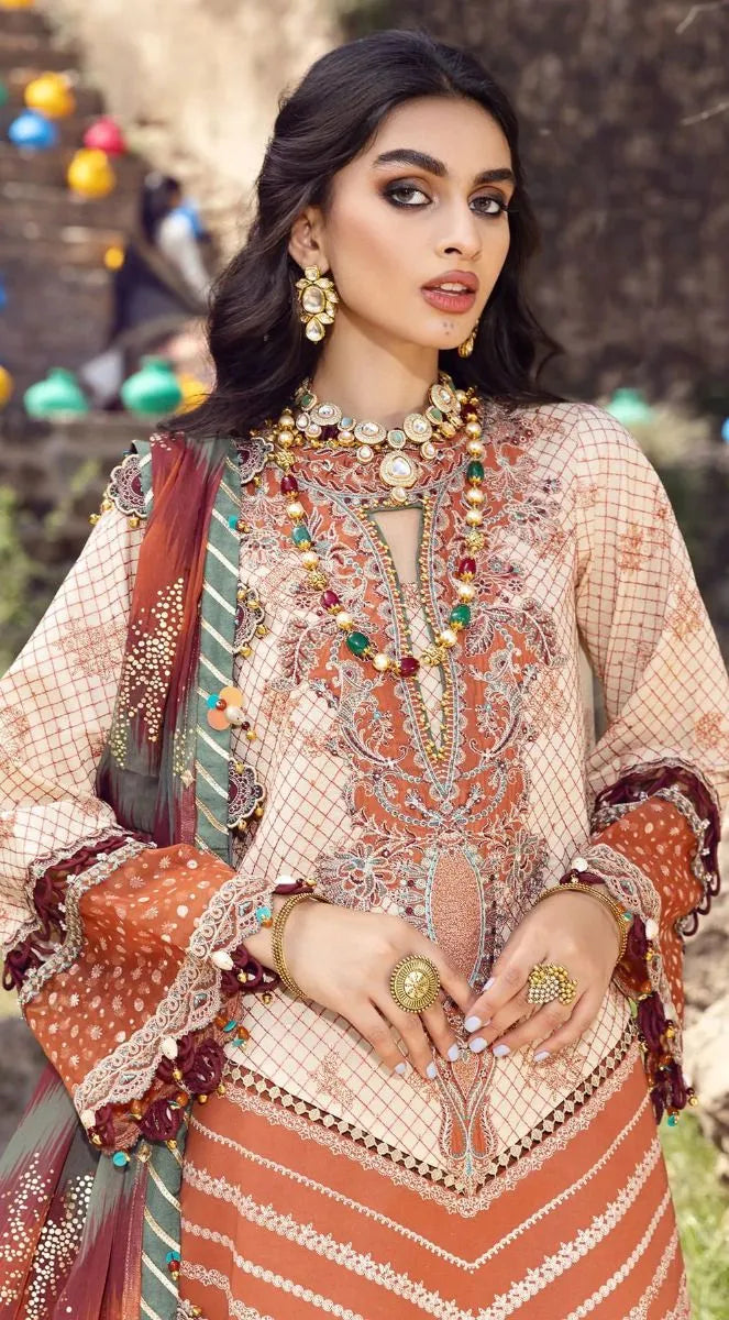Anaya by Kiran Chaudhry Virsa Lawn Ready to Wear Eid Collection 01