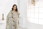 ZOYA LAKHANI WINTER LINEN EMBROIDERED DRESS 04