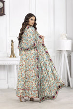 ZOYA LAKHANI WINTER LINEN EMBROIDERED DRESS 04