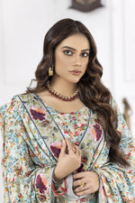 ZOYA LAKHANI WINTER LINEN EMBROIDERED DRESS 04