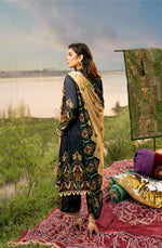 Winter Ready To Wear Digital Linen Dress By Noorma Kaamal 03
