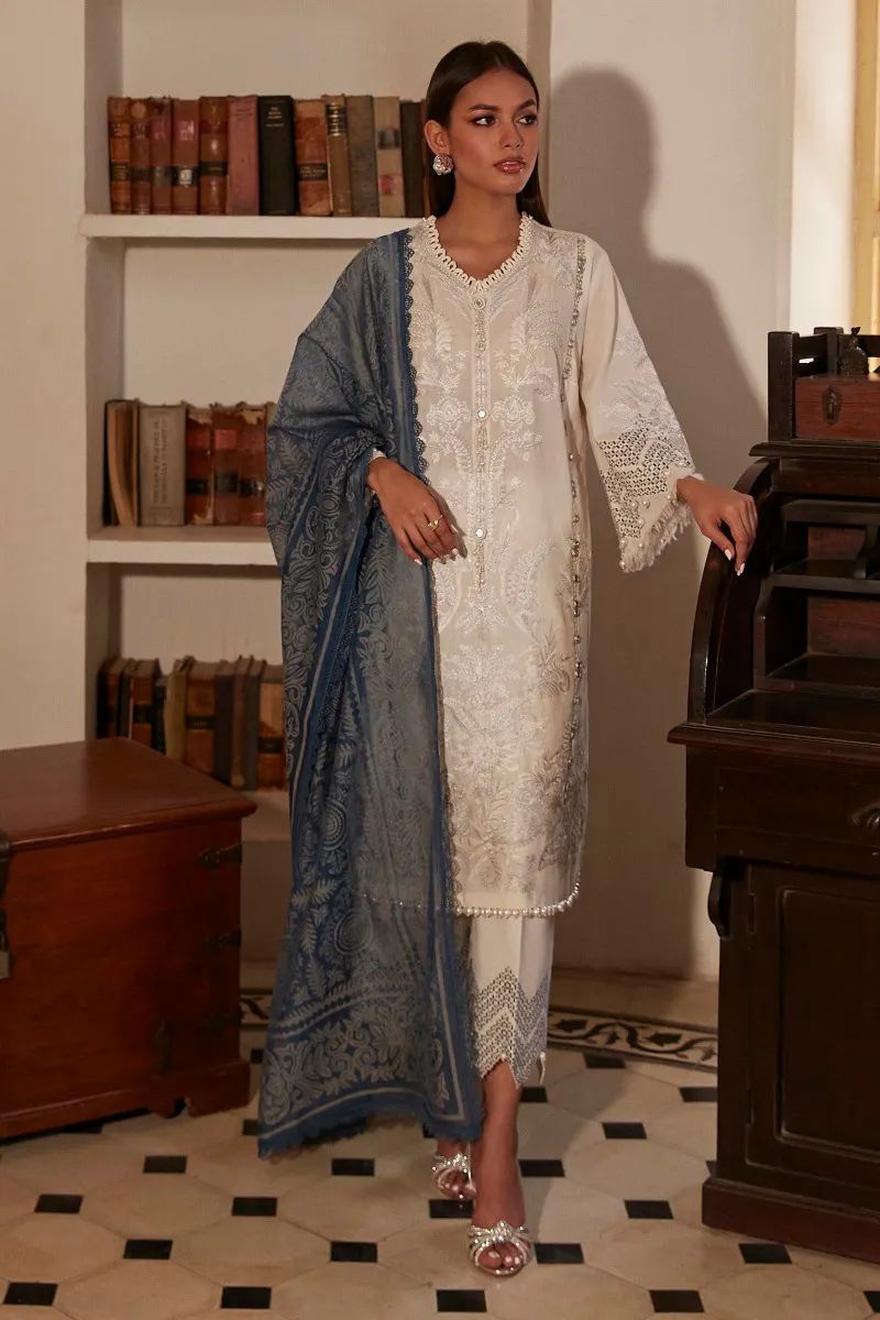 Sana Safinaz Muzlin Ready to Wear Embroidered Lawn Collection 03A