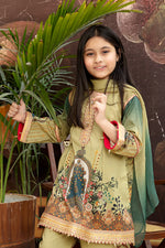 Girls Lawn Ready to Wear 3 Pcs Collection by Mona 05