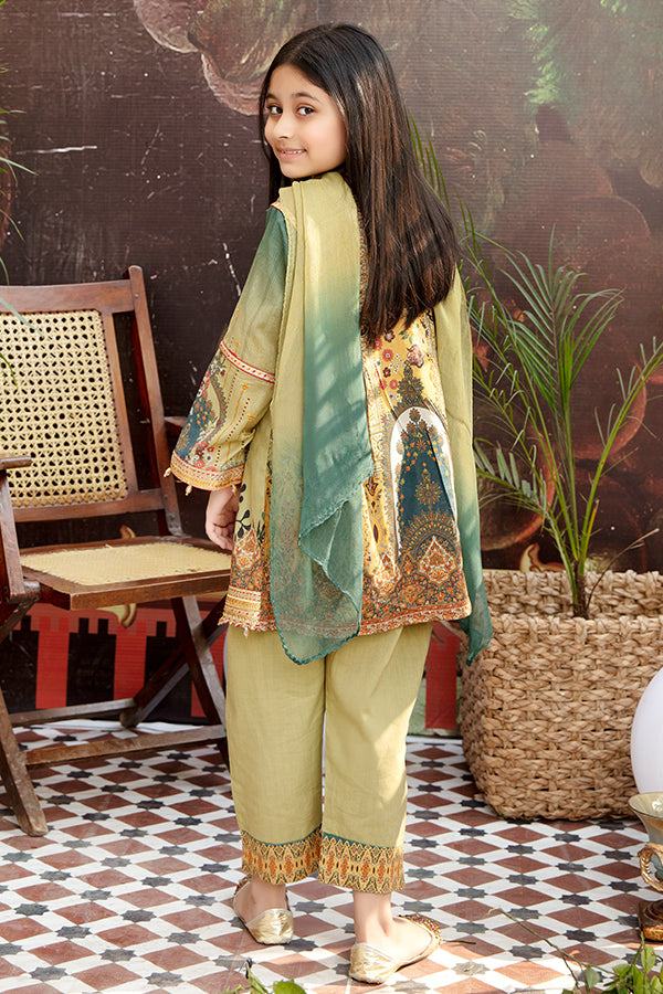 Girls Lawn Ready to Wear 3 Pcs Collection by Mona 05
