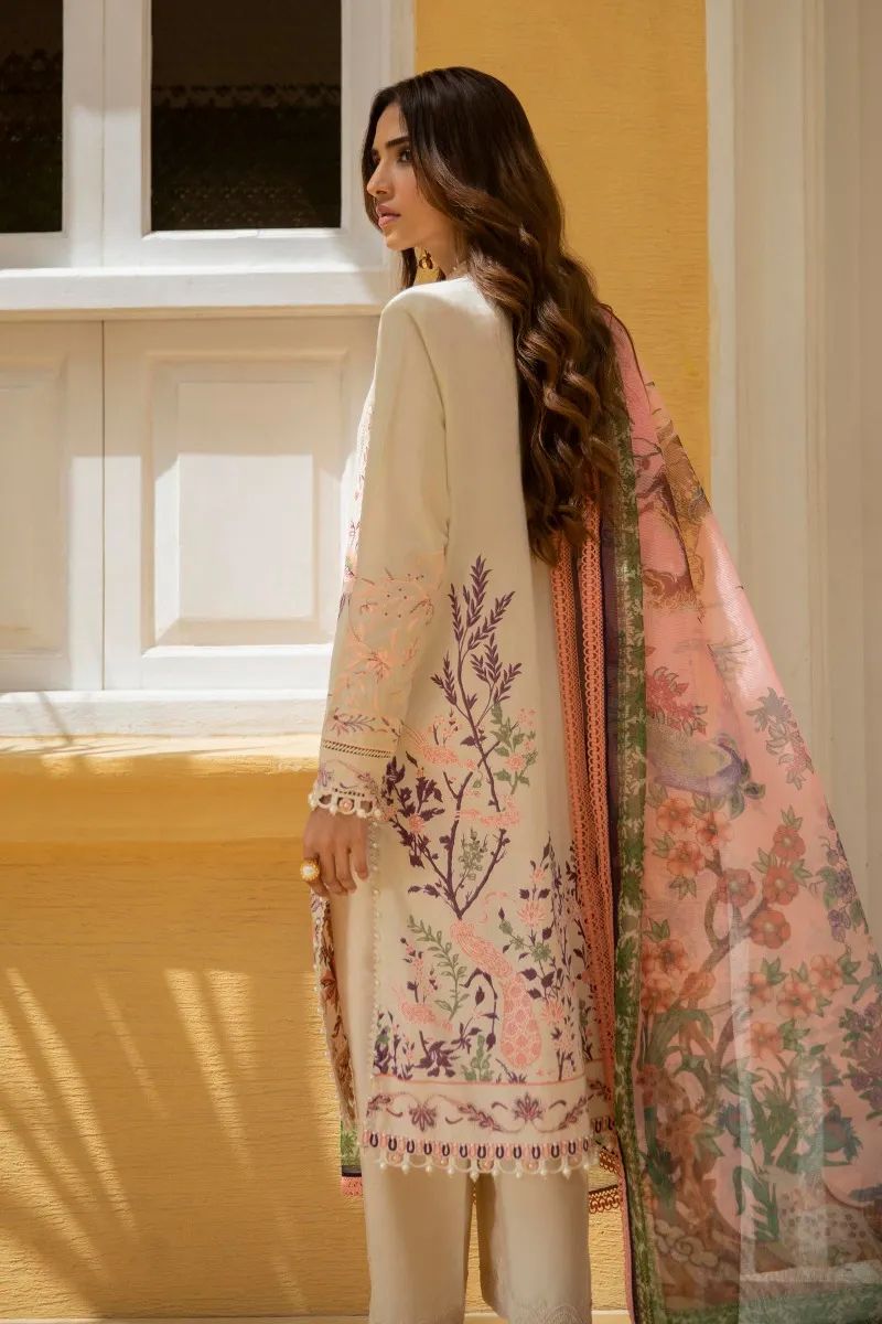 Sana Safinaz Muzlin Ready to Wear Embroidered Lawn Collection 05A