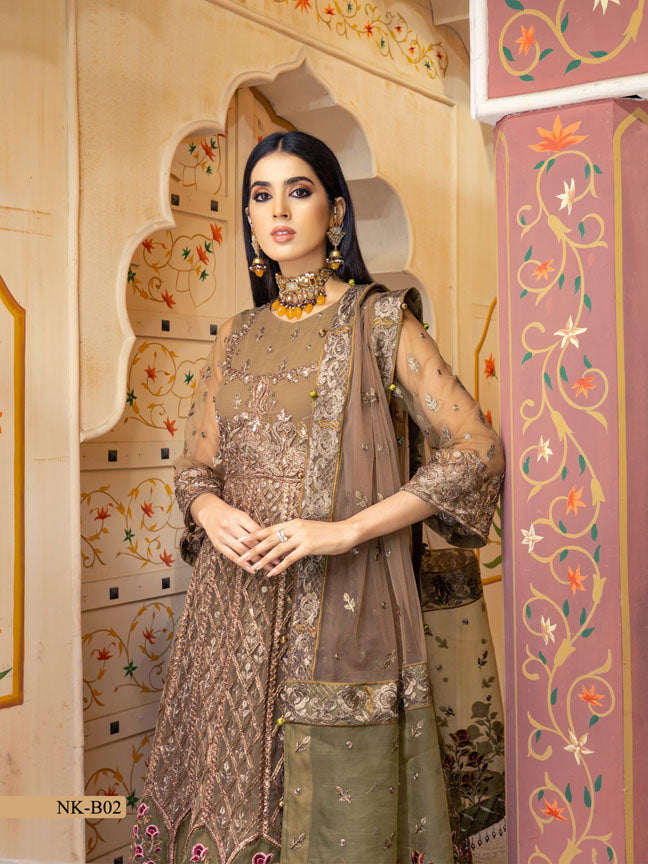 Luxury Formal Ready To Wear Net Collection By NOORMA KAMA 02