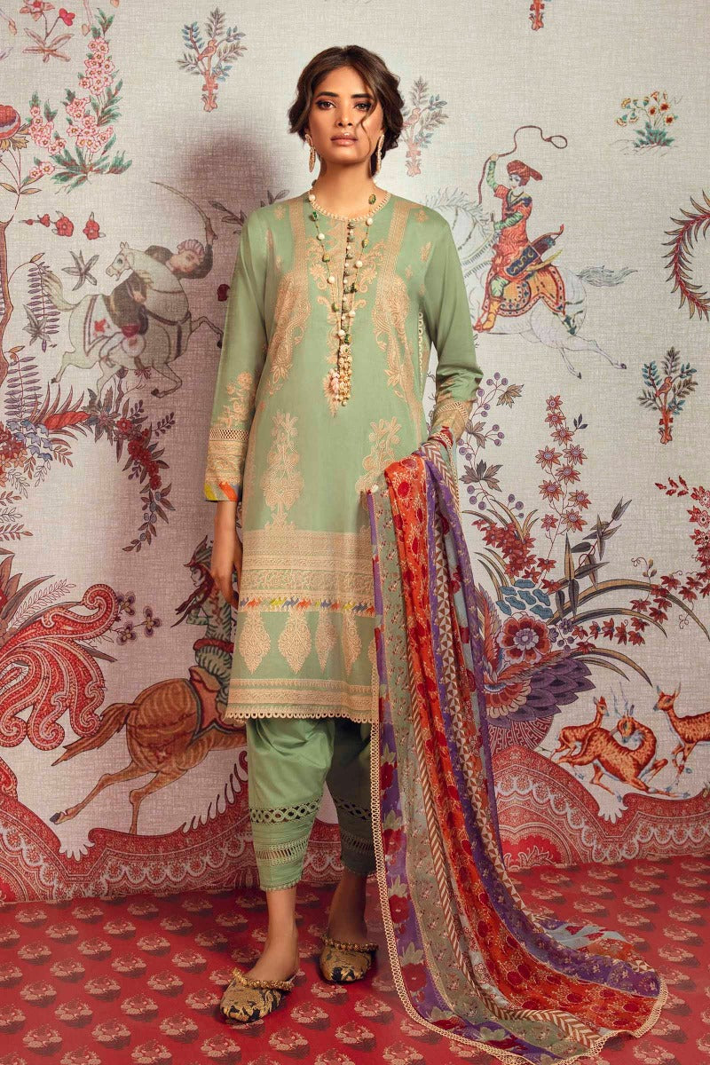 Sana Safinaz 3 Pcs Mahay Ready to Wear Lawn Collection 9B