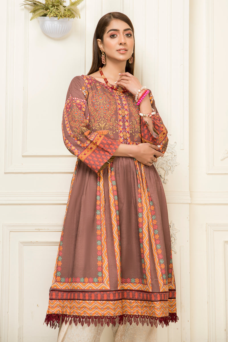 Ready To Wear 2 Pcs Winter Khaddar Dress By Aabpara 13