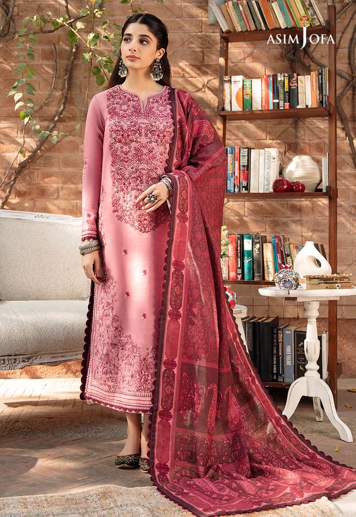 3PC READY TO WEAR KHADDAR DRESS BY ASIM JOFA 03