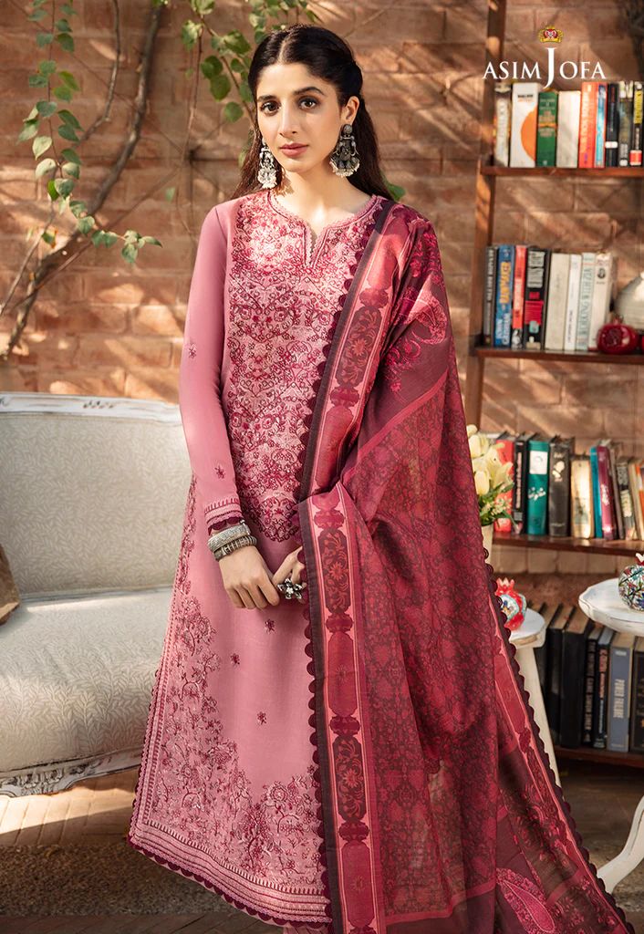 3PC READY TO WEAR KHADDAR DRESS BY ASIM JOFA 03