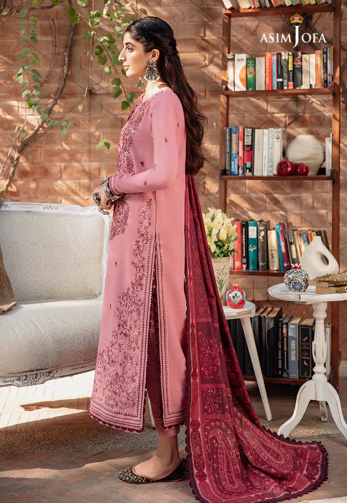 3PC READY TO WEAR KHADDAR DRESS BY ASIM JOFA 03