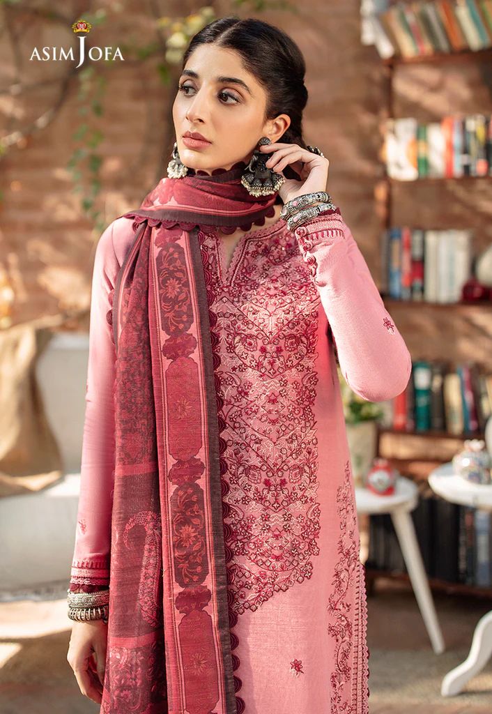 3PC READY TO WEAR KHADDAR DRESS BY ASIM JOFA 03