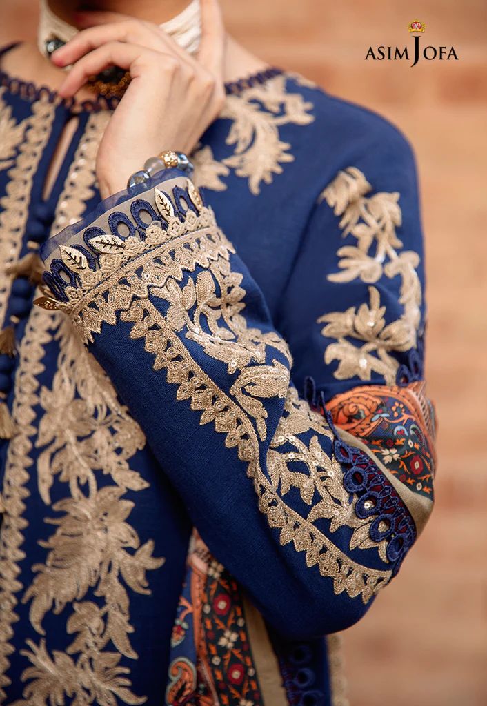 3PC READY TO WEAR KHADDAR DRESS BY ASIM JOFA 13