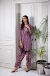 Ready to Wear 2 Pcs Linen Dress by Aabpara 02