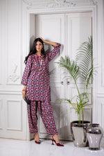 Ready to Wear 2 Pcs Linen Dress by Aabpara 02