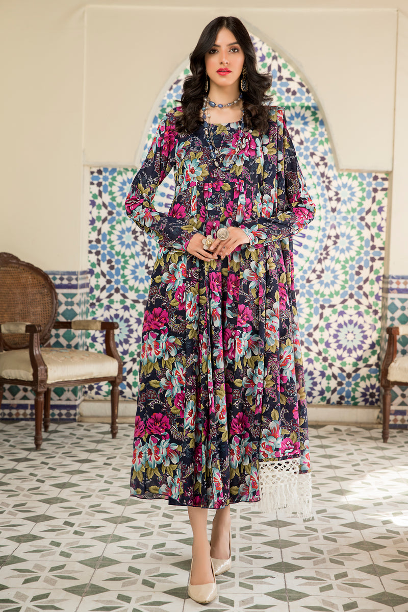 Ready to Wear Chiffon 3 Pcs Dress by Aabpara 10