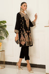 Velvet Embroidered Ready to Wear 2 Pcs Dress by Aabpara 10