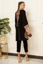 Velvet Embroidered Ready to Wear 2 Pcs Dress by Aabpara 10