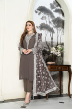 Luxury Formal Ready to Wear Embroidered Dress by Aleezay 03