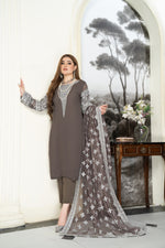 Luxury Formal Ready to Wear Embroidered Dress by Aleezay 03