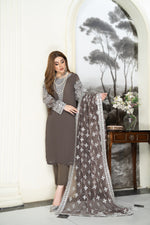 Luxury Formal Ready to Wear Embroidered Dress by Aleezay 03