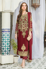 Ready to Wear Chiffon Embroidered Collection by Aleezay 10