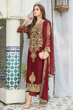 Ready to Wear Chiffon Embroidered Collection by Aleezay 10