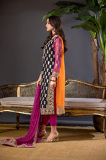 ALEEZAY CHIFFON FORMAL EMBROIDERED DRESS 05