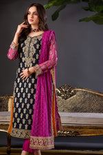 ALEEZAY CHIFFON FORMAL EMBROIDERED DRESS 05
