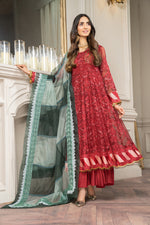 Luxury Formal Chiffon Embroidered Collection by Aleezay 02