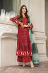 Luxury Formal Chiffon Embroidered Collection by Aleezay 02