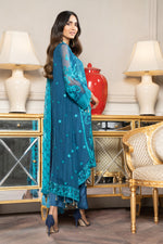 Luxury Formal Chiffon Embroidered Collection by Aleezay 08