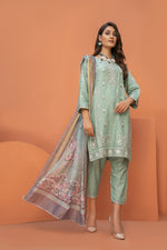Ready to Wear Embroidered Lawn Collection by Arwah 01