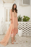 Ready To Wear 3 Pcs Semi Formal Embroidered Dress By ARWAH 06