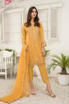 Ready To Wear 3 Pcs Semi Formal Embroidered Dress By ARWAH 07